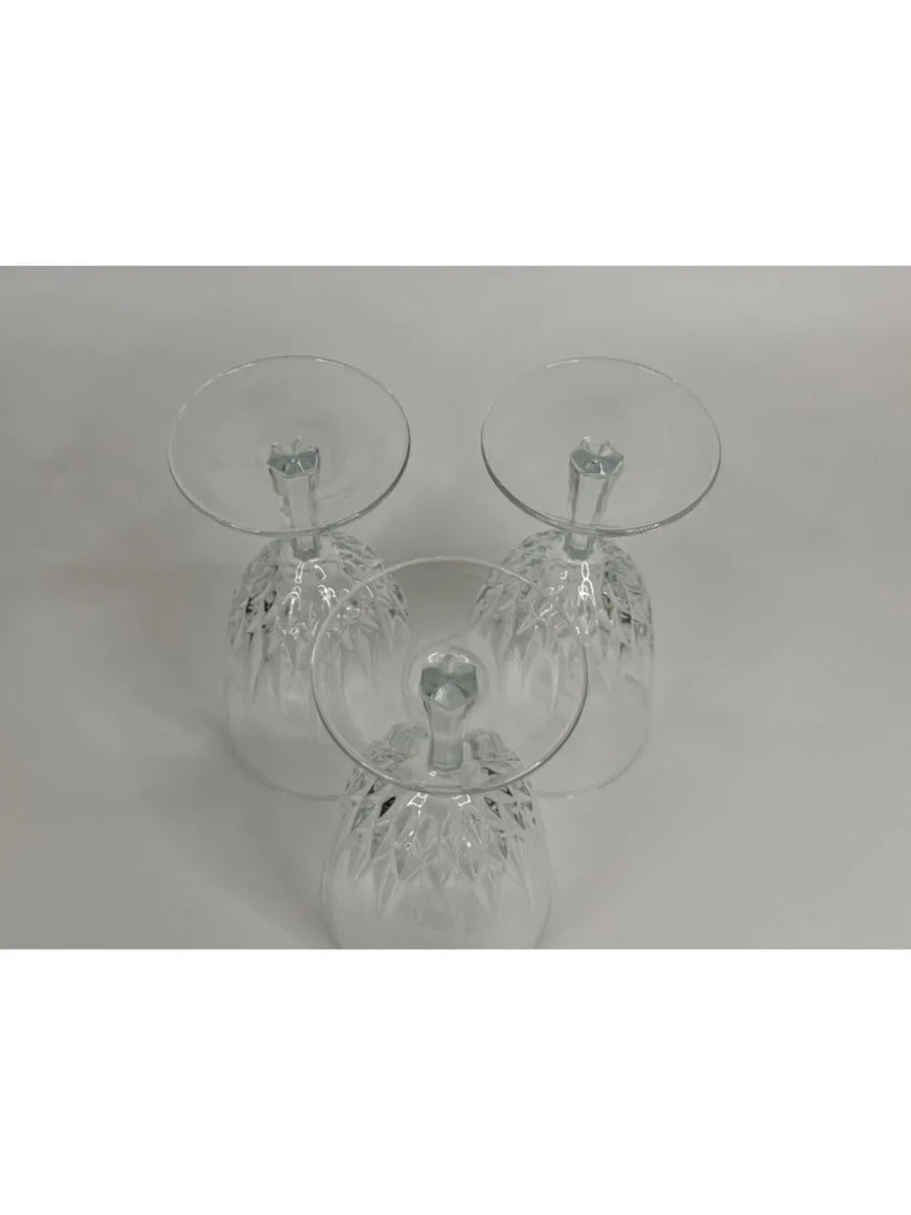Crystal d'Arques Durand Diamante Clear Water Goblet, 6.25